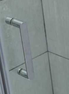 Душевой уголок Orange E23-13090TCR без поддона 130х90, стекло прозрачное